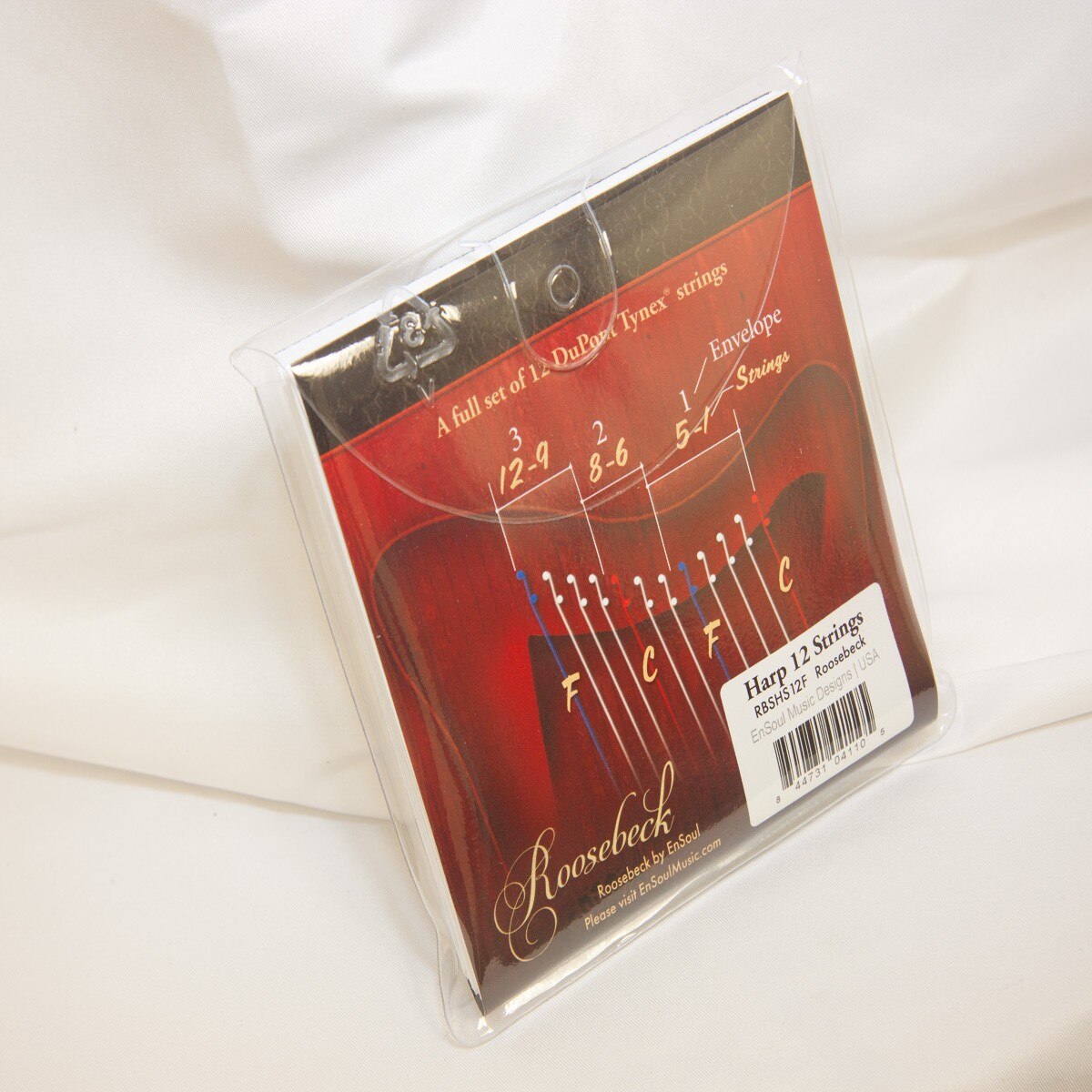 Roosebeck Harp 12-String Set F - C - www.ensoulmusic.com